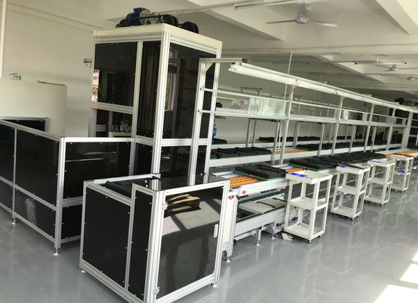 電視機(jī)一體裝配線（自動(dòng)化組裝線）